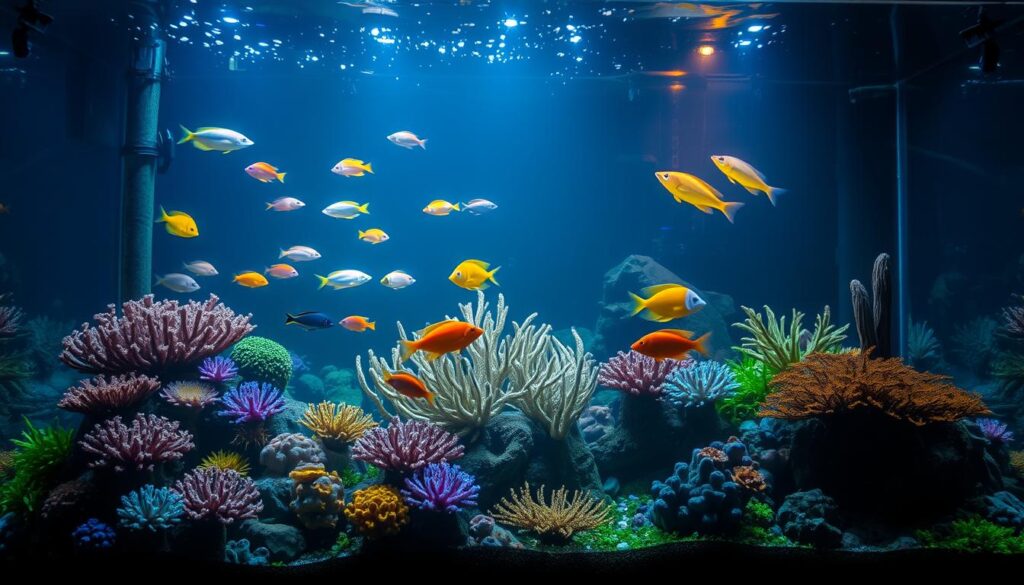 aquarium decor lighting