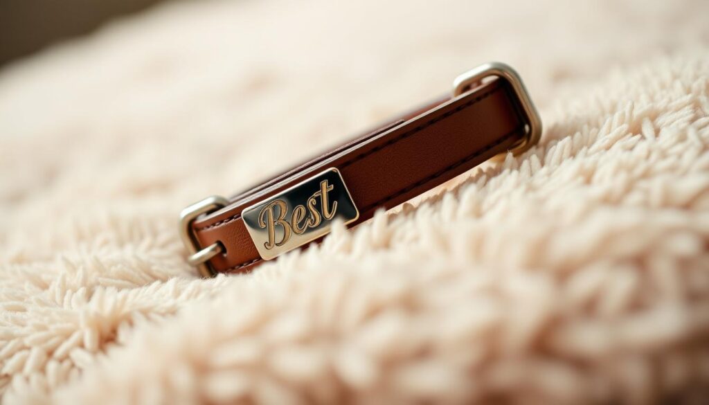 dog collar with name