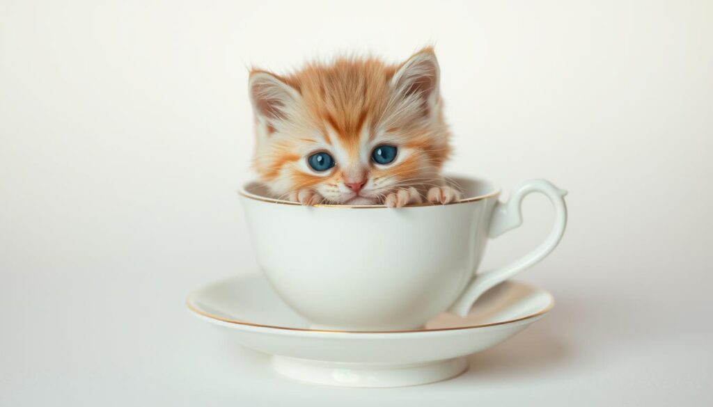 kitten in a teacup