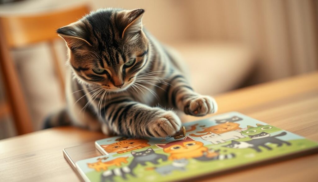 cat puzzle training