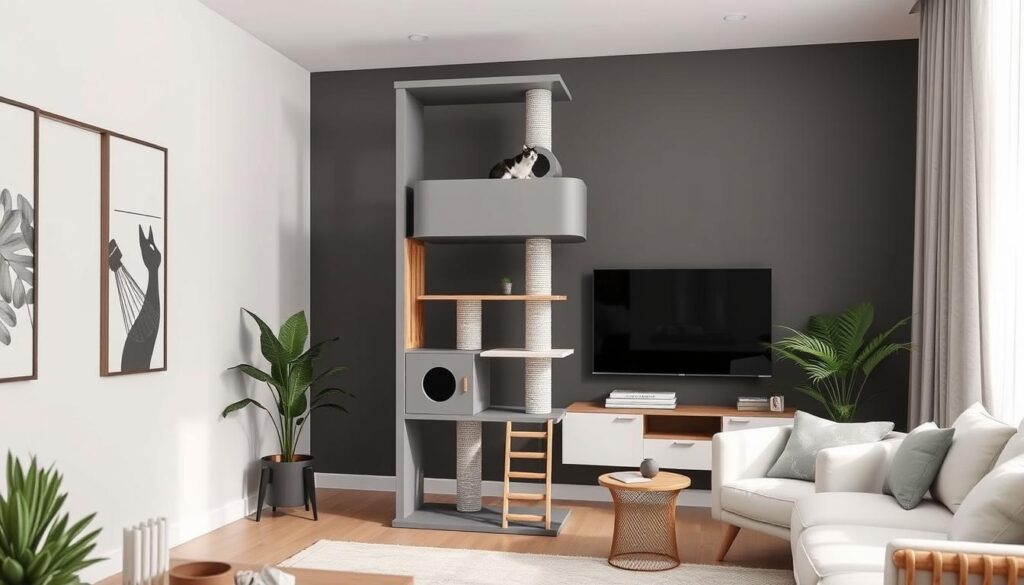 cat tower design