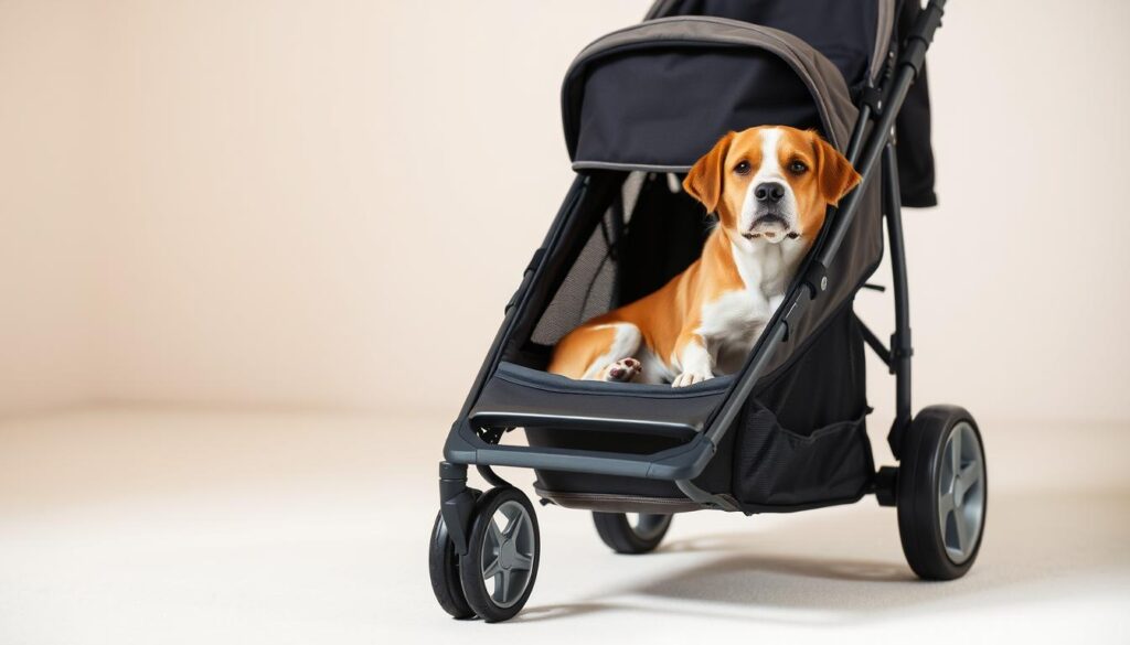 dog stroller size and weight considerations